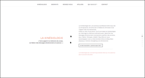 Site web - Blandine Thomas kinésiologue - Morbihan, Vannes (56)