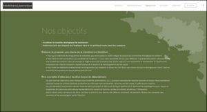 Site web de l'association Morbihan en Transition (56)
